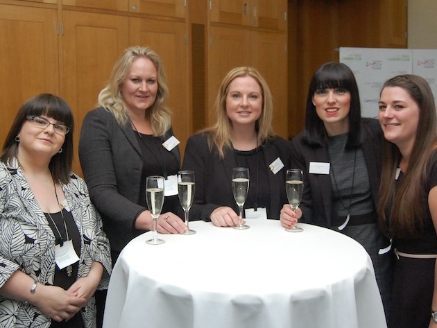 Award winners and supporter and Chantelle Akerman
